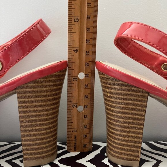 Dana Buchman Slingbacks Coral 7M - Picture 4 of 6